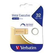 METAL EXECUTIVE USB32.0 DRIVE GOLD 32GB