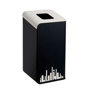 Gettacarte Rubik Evo Bianco 80Lt per raccolta differenziata