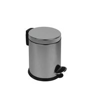 Pattumiera a pedale Bin Basic 3L in acciaio inox
