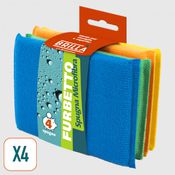 SPUGNE MICROFIBRA FURBETTO SET 4 PZ